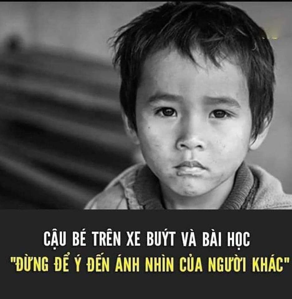 ĐỪNG ĐỂ Ý ĐẾN ÁNH MẮT CỦA NGƯỜI KHÁC