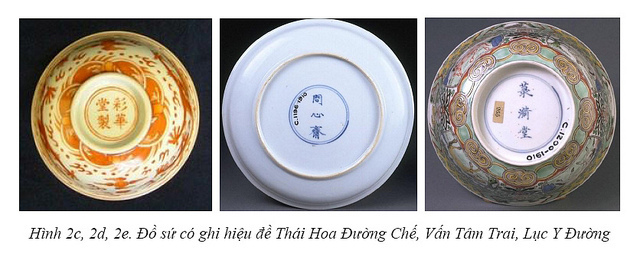 Một cách phân loại hiệu đề trên gốm sứ cổ Trung Hoa