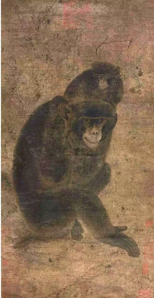 'Mẹ con nhà khỉ' - bức họa vô danh giá 360 triệu tệ (1,2 nghìn tỷ đồng)