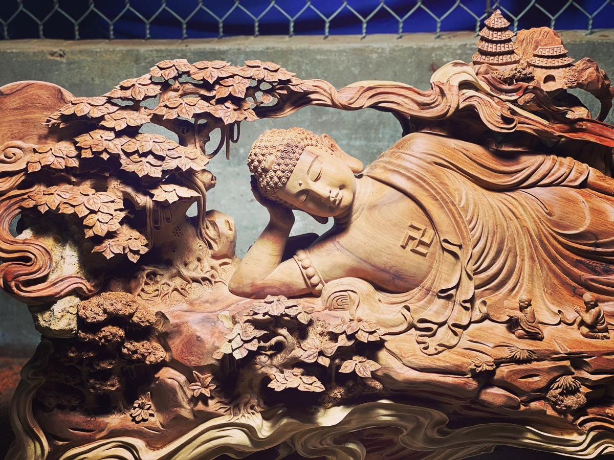 Phật Thích Ca Nhập Niết Bàn