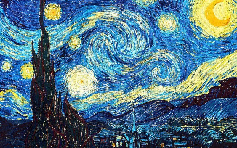 Một trong những tác phẩm nổi tiếng của Van Gogh chắc chắn là bức Tranh Đêm đầy sao, trong đó ông đã tái hiện một cảnh tượng tưởng chừng như hoang sơ và yên bình nhưng lại ẩn chứa một sự bất ổn sâu thẳm. Hãy tìm hiểu thêm về bức tranh kinh điển này và suy ngẫm về ý nghĩa sâu xa mà nó mang lại.