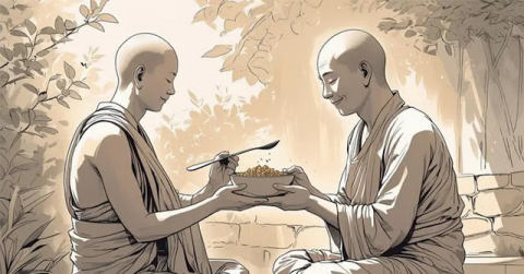 LÃO HÒA THƯỢNG DÙNG MỘT BÁT MÌ CHỮA LÀNH TÂM OÁN HẬN CỦA TIỂU HÒA THƯỢNG