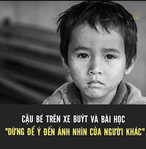 ĐỪNG ĐỂ Ý ĐẾN ÁNH MẮT CỦA NGƯỜI KHÁC