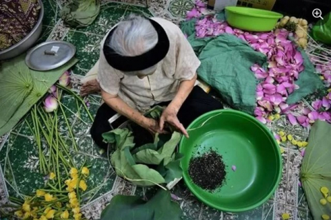 Hương trà sen Quảng An: Di sản văn hóa phi vật thể quốc gia