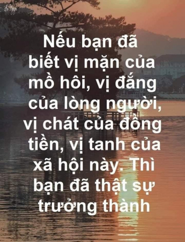 NHỮNG GIỌT Nước Mắt...