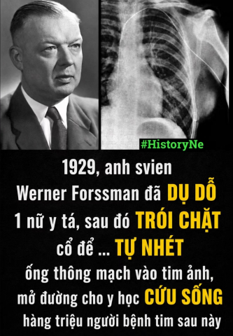 giải thưởng Nobel, Werner Forssmann 