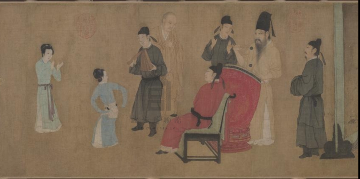 Tranh về đêm tiệc của quan Trung Quốc gần 1.200 năm trước