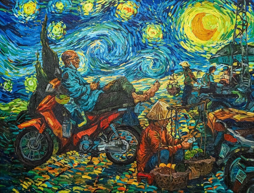 Triển lãm lạ về tranh Van Gogh