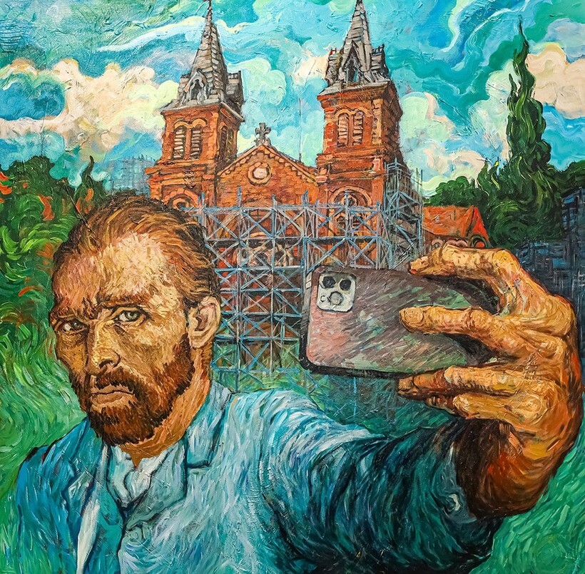 Triển lãm lạ về tranh Van Gogh