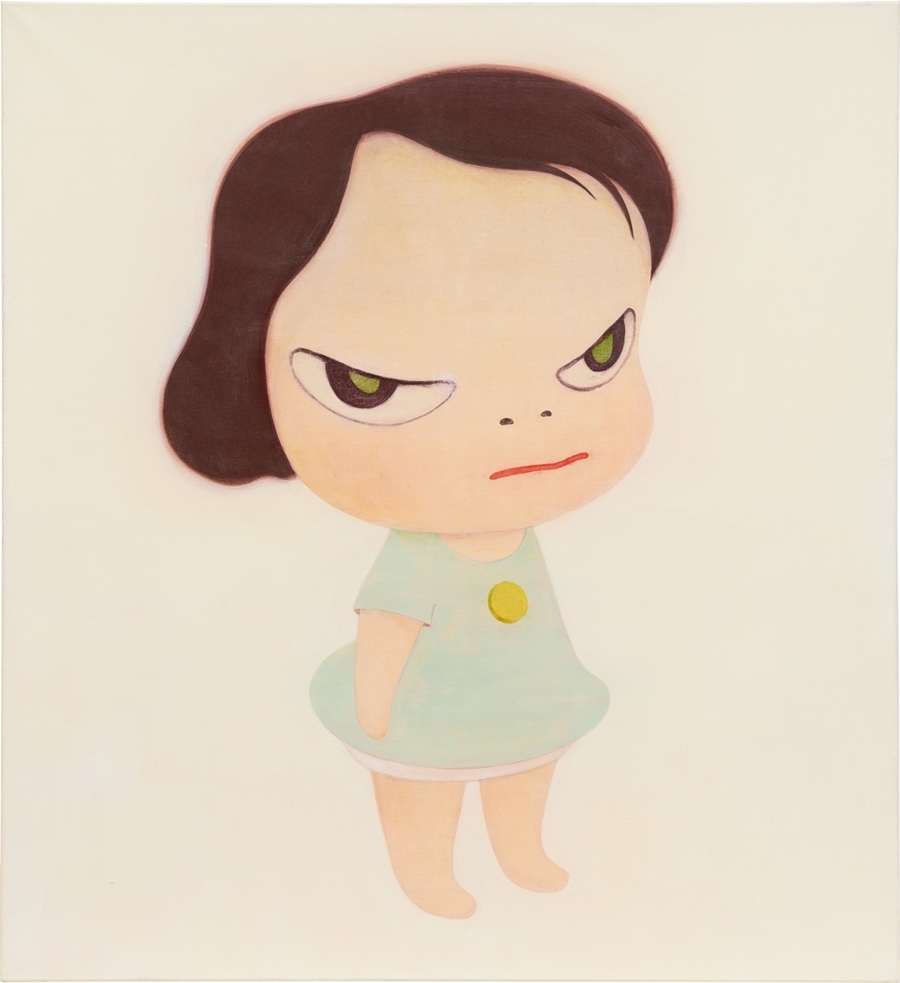 Những bức vẽ bé gái giá triệu USD của Yoshitomo Nara